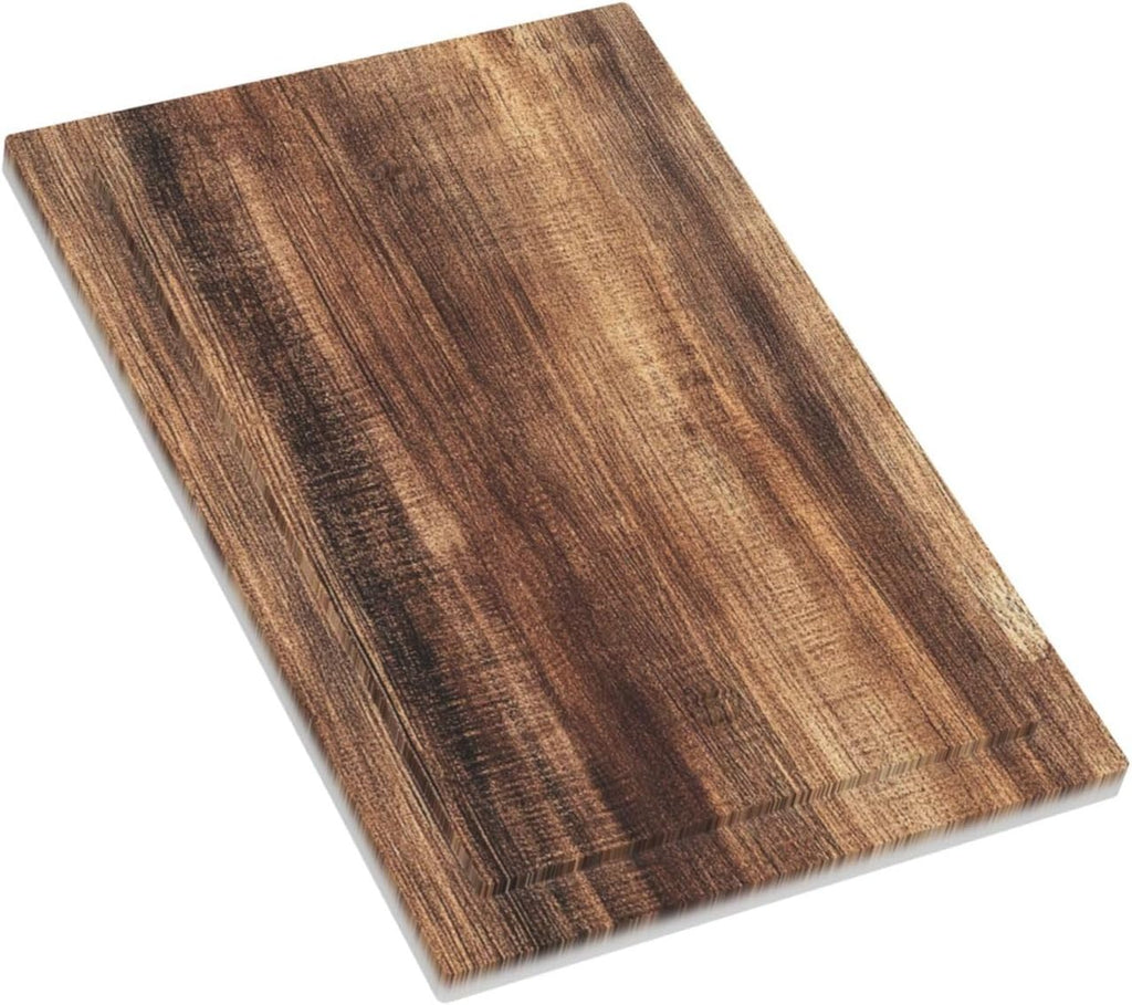 Light Switch Cover Plate Vintage Rustic Brown Wood Grain 1 Gang No Device Blank Electrical Wall Plates Faceplate Decorative Switch Plate for Bedroom Farmhouse Decor