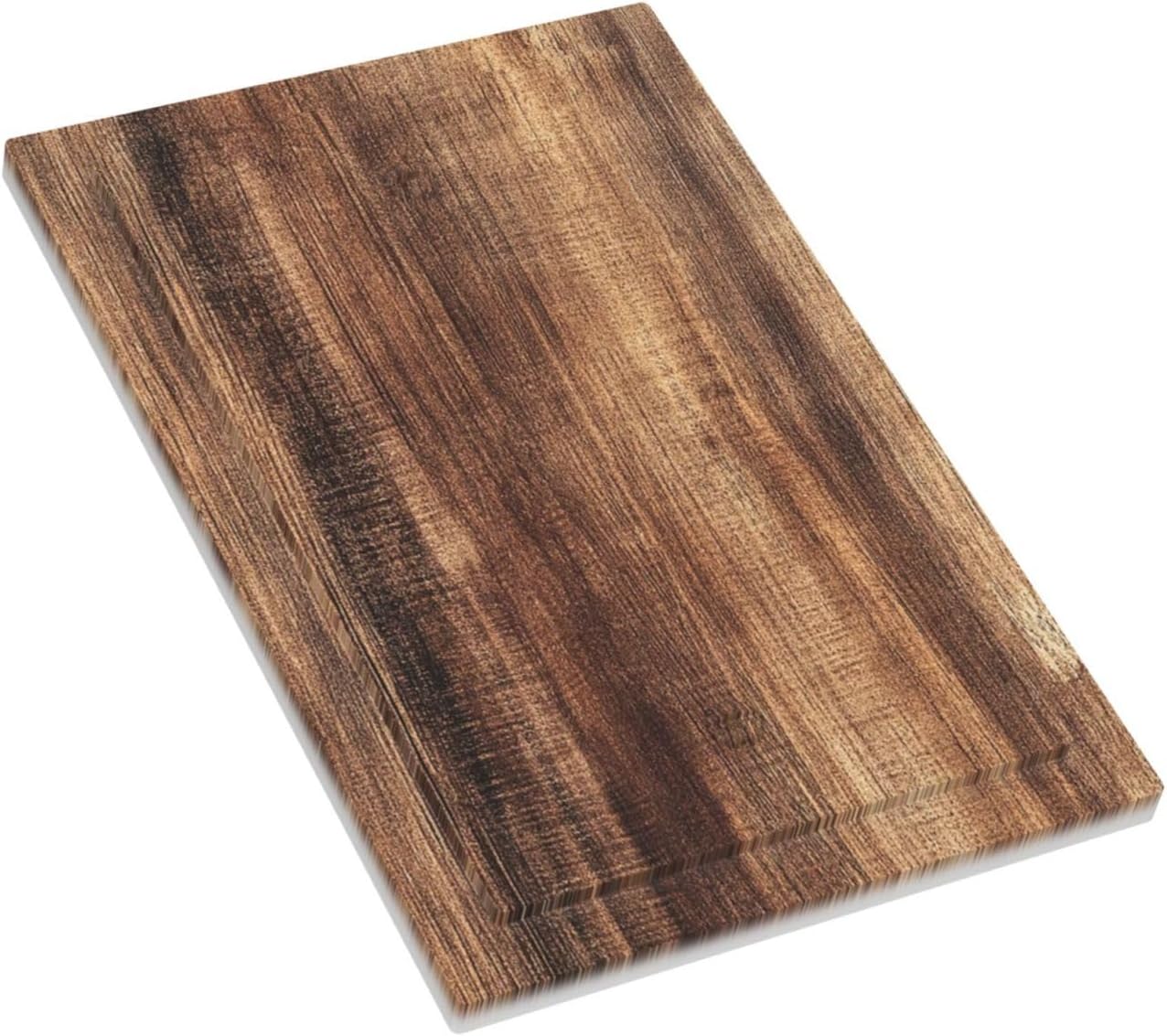 Light Switch Cover Plate Vintage Rustic Brown Wood Grain 1 Gang No Device Blank Electrical Wall Plates Faceplate Decorative Switch Plate for Bedroom Farmhouse Decor