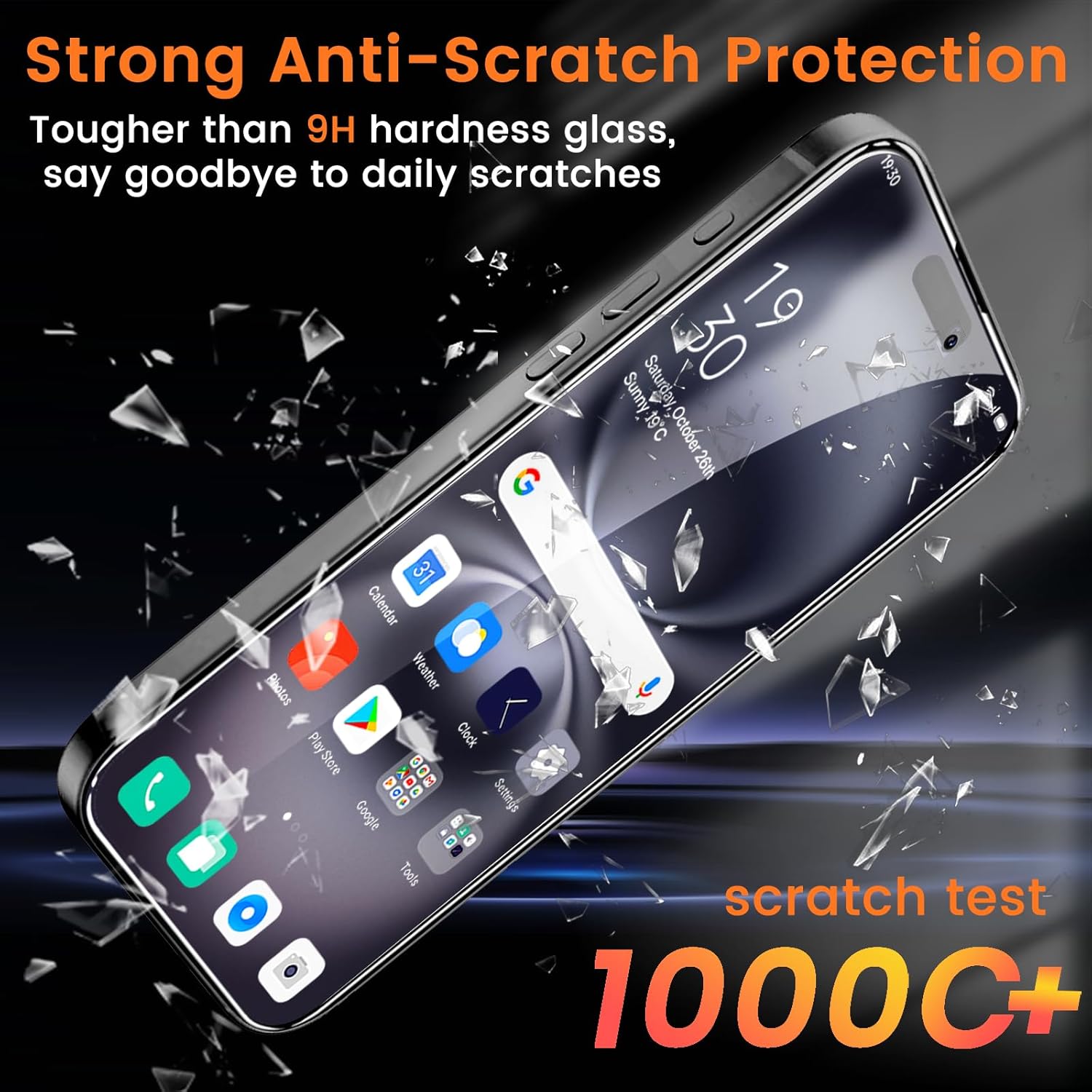 4+4 Pack Privacy Screen Protector for iPhone 16 6.1-Inch with 4 Pack Camera Lens Protector, Anti Spy Tempered Glass Film 9H Hardness Case Friendly