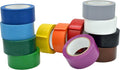 MAT Vinyl Marking Tape Rainbow Pack - 6 inch x 36 yds. 12-Rolls Assorted Colors - for Safety Floor Marking (School Gym, Restaurants, Warehouse), Dance Floor Splicing, Pinstriping Cars & Boats