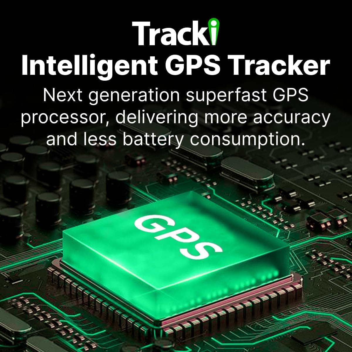 Tracki GPS Tracker for Vehicles, Car, Kids. Subscription Needed. US-Made Tech. 4G LTE GPS Tracking Device. Unlimited Distance, US & Worldwide. Small (Tracker) (Tracker 1 Year Subscription Incl.)