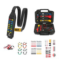 68 PCS Automotive Circuit Test Lead Kit,Multimeter Test Leads Set,Electrical Breakout Leads Automotive Kit, OBD2 Breakout Box OBDII Protocol Detector for Professional Automotive Diagnostics