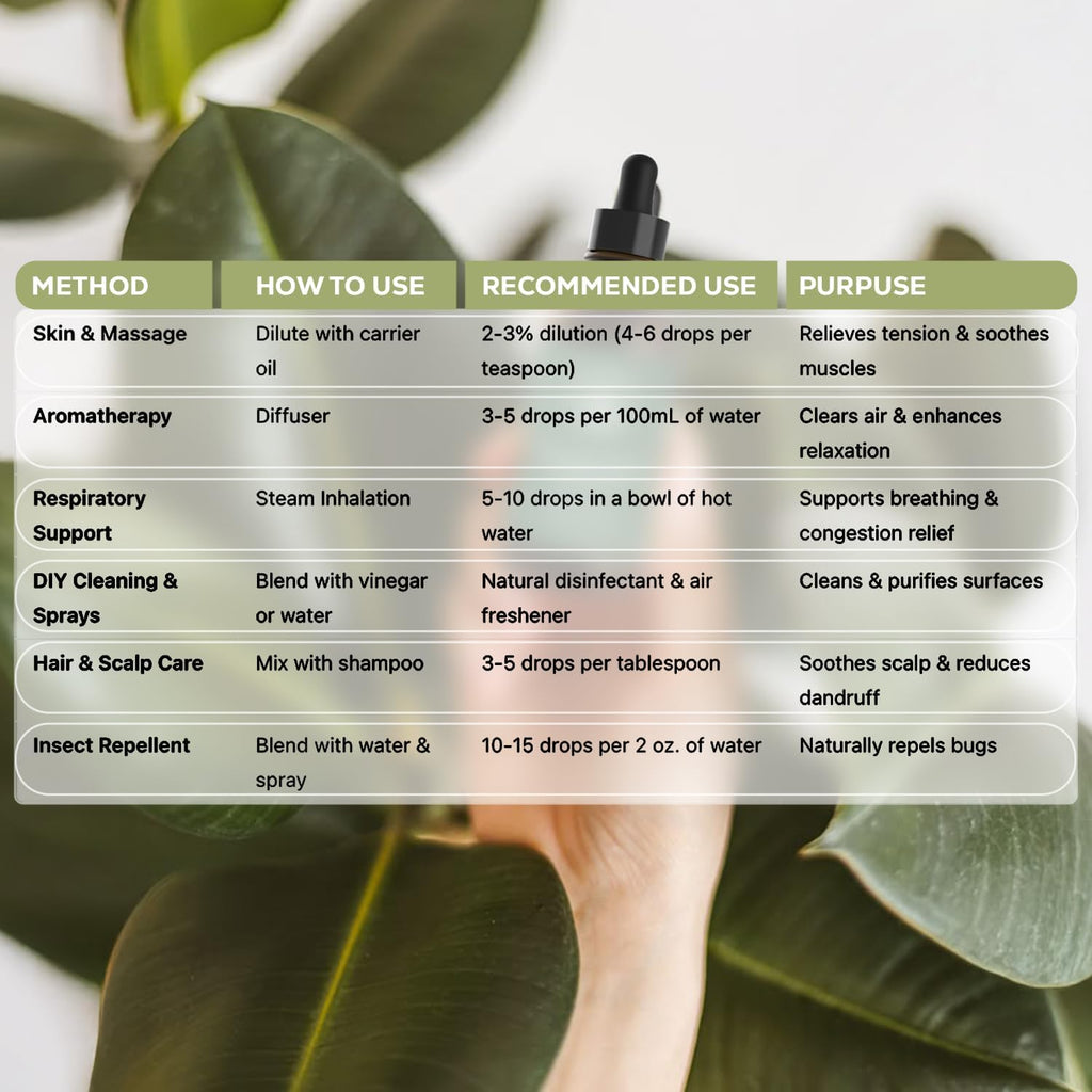Aroma Country 100% Pure Eucalyptus Essential Oil – Organic & Undiluted Diffuser Oil, Humidifier, Steam Room & Shower Aromatherapy – Natural, Therapeutic Grade Oil for Skin, Sauna, & Home (4 Fl. oz)
