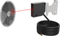 Blütezeit Retro-Reflective Photoelectric Sensor, 40ft Visible Red Beam Wall Mounted for Automatic Swing & Sliding Gate Openers Indoor/Outdoor, Compatible with Blütezeit Gate Motors (ME-R12M1)