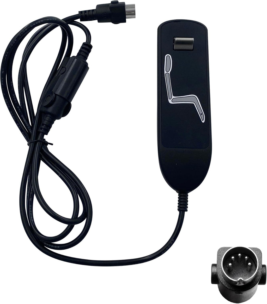 5 Male Pin Remote Kaidi Model KDH129D-002 Lift Chairs Power Recliner Hand Control Replacement