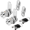 RV Storage Locks - Keyed Alike, 7/8' Fits 9/16' Max Door Thickness, Camper Trailer Cabinet Locks (2Pack)