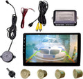 LCD Parking Sensor Kit - Displays Data on Original Screen, Easy Rear Installation, Compatible with All Camera Formats (AHD, CVBS), 18 Probe Colors to Match Any Vehicle