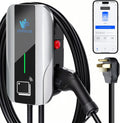 Level 2 EV Charger 40 Amp, EV Chargers for Home, Electric Car Charger w/ RFID Card, Smart Electric Vehicle Charging Stations, EVSE with App, Wi-Fi and Bluetooth Enabled J1772– GEN 2