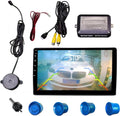 LCD Parking Sensor Kit - Displays Data on Original Screen, Easy Rear Installation, Compatible with All Camera Formats (AHD, CVBS), 18 Probe Colors to Match Any Vehicle