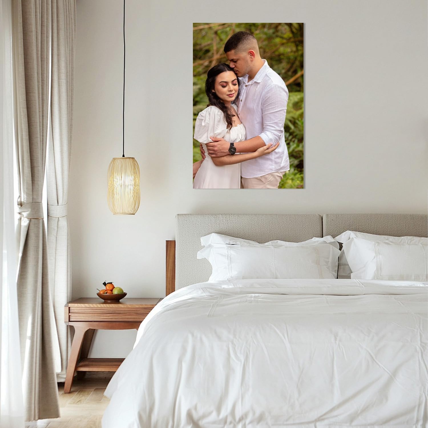 YXIMOX Custom 12" x18" Art Print on Premium Canvas, Personalized with Your Image or Design, Large Wall Decor for Living Room, Office, Bedroom, Custom Canvas Artwork(12"x18",Unframe)
