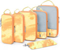 BAGSMART 6 Set /4 Set/2 Set Compression Packing Cubes for Travel, Lightweight Luggage Organizer Bags, Durable Space Saver Bags Travel Essentials