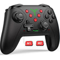 Wireless Switch Controller for Nintendo Switch 2/Switch1/Lite/OLED Controller, Switch Controller with a Mouse Touch Feeling on Back Buttons, Extra Switch Pro Controller with Wake-up,Programmable, Turbo -Black