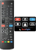Backlit Remote for LG Smart TV, Universal Replacement for All LG TV Remote Control for Easy Nighttime Use.1-Year Warranty.