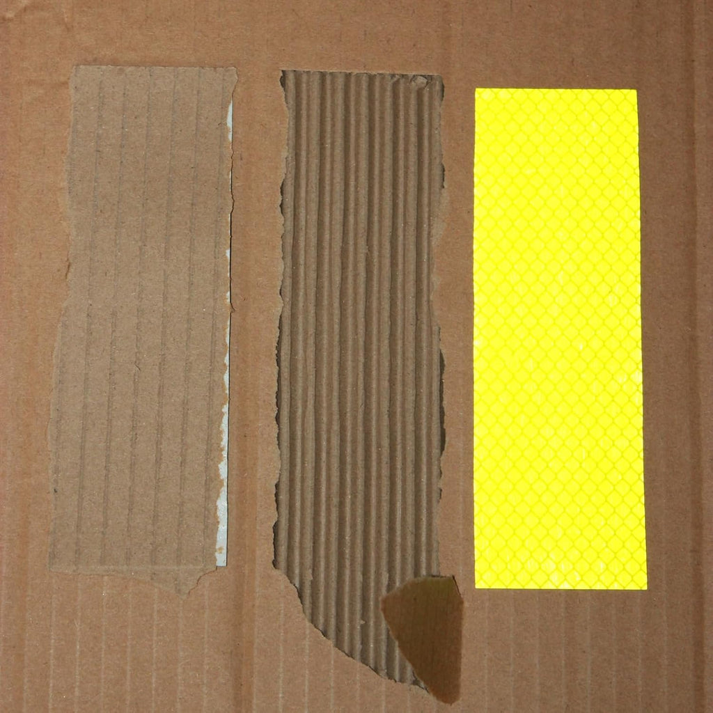 Non Fading Reflective Stickers 2 inch X 6 inch, Outdoor Waterproof High Visibility Warning Safety Adhesive Reflector Tape (80 Pcs)