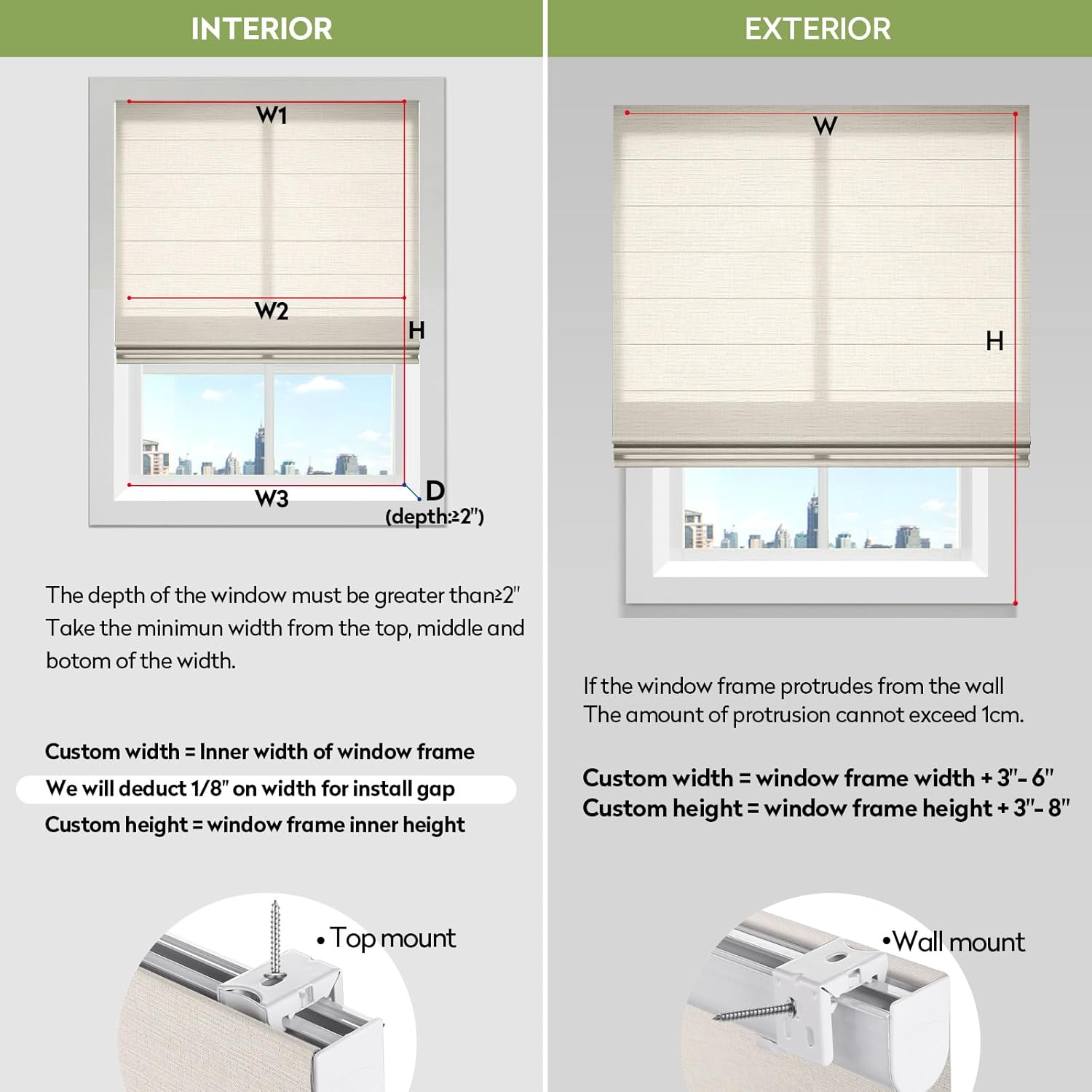 ZSTARR Smart Roman Shades Rechargeable Motorized Blinds with Remote Light Filtering Roman Window Shades Plain Fold Soft for Doors Bedroom, Custom Size (Sheer Beige)