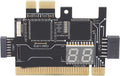 TL611 Pro Mainboard Debug Card, Diagnostic & Analyzer PC Kit, 4 Digit Post Card with LED Indicators for Laptop, PCI E, PC Computer Motherboard Testing