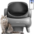 Neakasa M1 Plus Open-Top Self Cleaning Cat Litter Box, Automatic Cat Litter Box with APP Control, Odor-Free Waste Disposal Includes Trash Bags