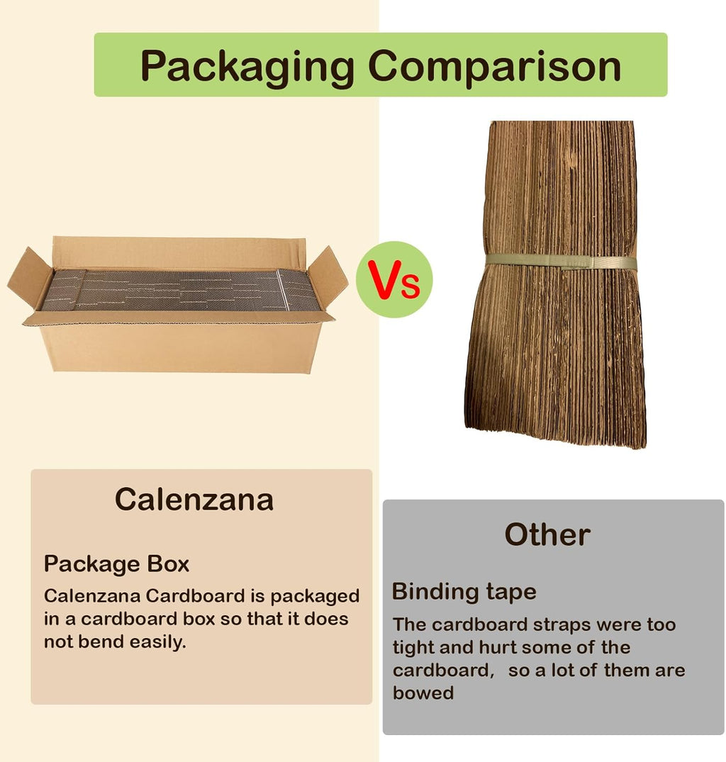 Calenzana 3.5x4.5 White Corrugated Cardboard Sheets, Flat Card Boards Inserts for Crafts, Packing, Shipping, Moving, Mailing, 200 Pack
