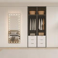 WTTY LED Bathroom Mirror with Lights 72"x36" Hollywood Wall-Mounted Mirror with 3 Color Temperatures, Stepless Dimmable Bulbs, Anti-Fog & Shatter-Proof