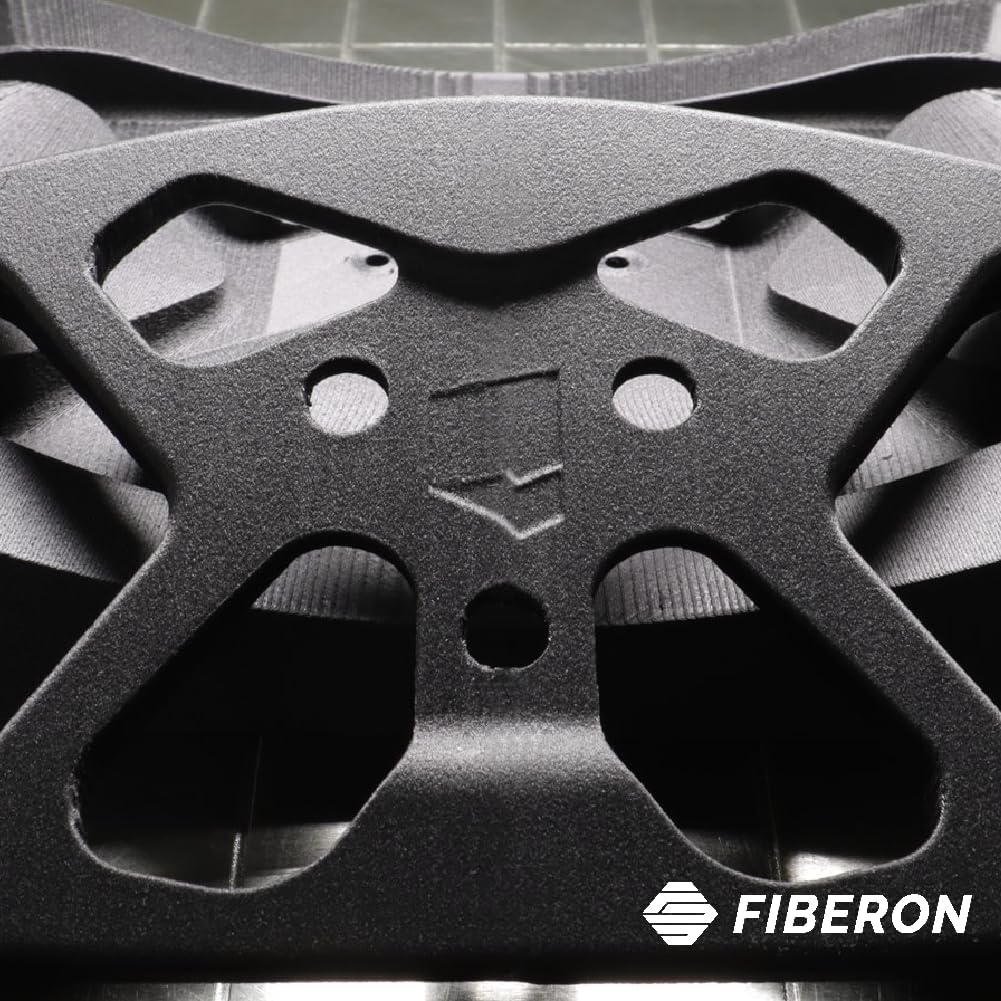 Polymaker Fiberon PA12-CF10 Nylon Filament 1.75mm Black 0.5kg, Low Moisture Sensitivity PA12-CF Carbon Fiber Nylon 1.75mm 3D Printing Filament