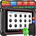 Autel Scanner MaxiCOM MK900BT, 2026 MK900-BT V2.0 Bidirectional Diagnostic Tool, 8in Up of MK900 MX900 MK808S MK808BT MX808S MK808Z, 3000+ Active Tests, 40+ Service, CAN-FD&DOIP, All System, FCA 11 OS