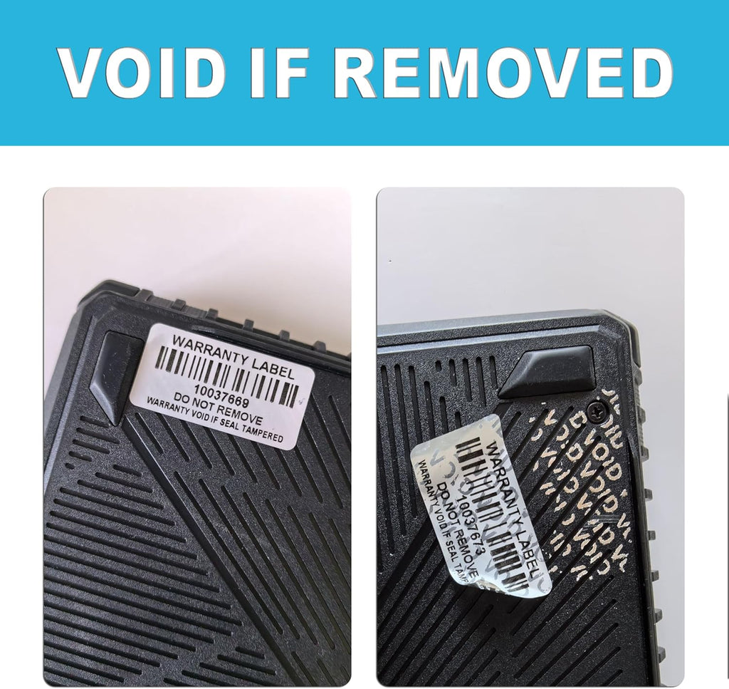Tamper Evident Proof Barcode Stickers with Individual Serial Number Security Warranty Void Sticker,Sealing Label for Package(150pcs 1.6x0.8 inches,Matte Silver)