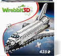 Wrebbit3D Space Shuttle Orbiter 3D Puzzle | 435 Jigsaw Puzzle Pieces | Build a Space Exploration Vehicle and Discover New Worlds