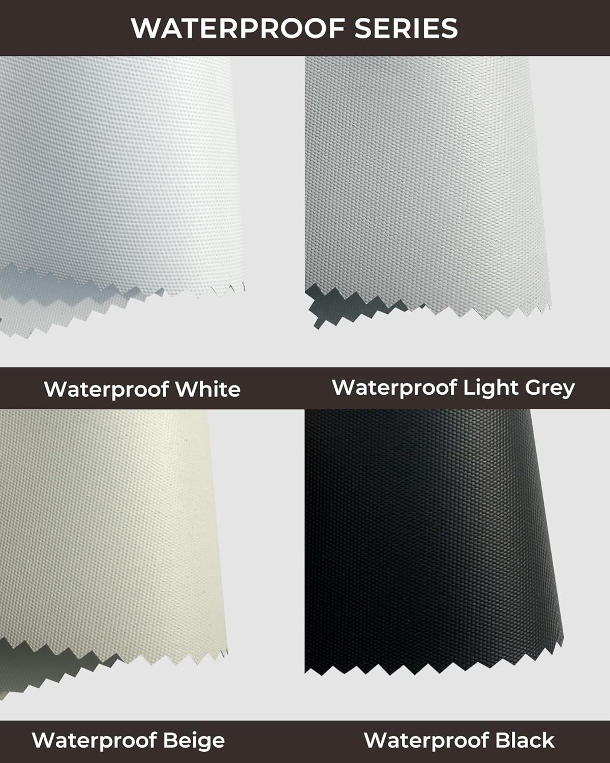 AIVIDIG 100% Blackout Shade Fabric Samples for Windows（Shade Fabric Samples）