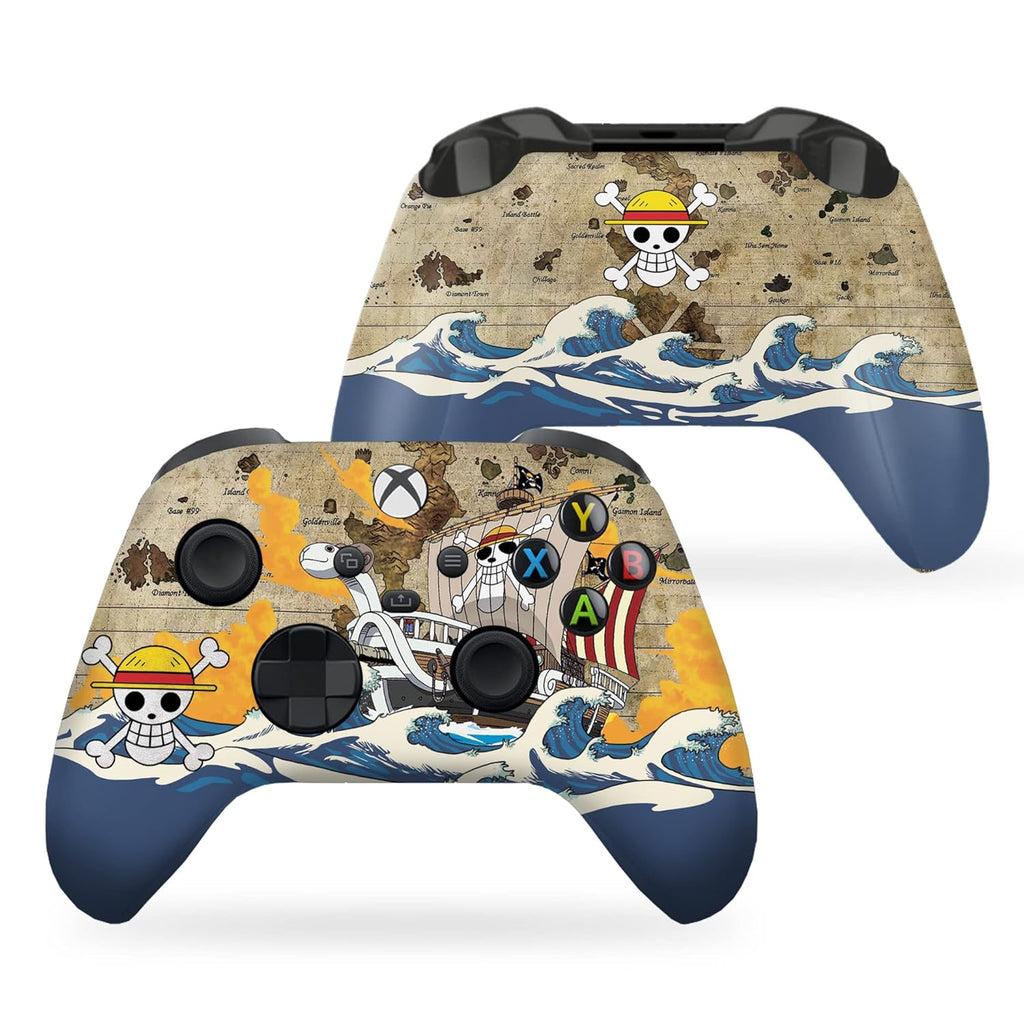 One Peice Custom X-box Controller Wireless compatible with X-box One/X-box Series X/S by DreamController | Proudly Customized in USA with Permanent HYDRO-DIP Printing(NOT JUST A SKIN) (MODDED)