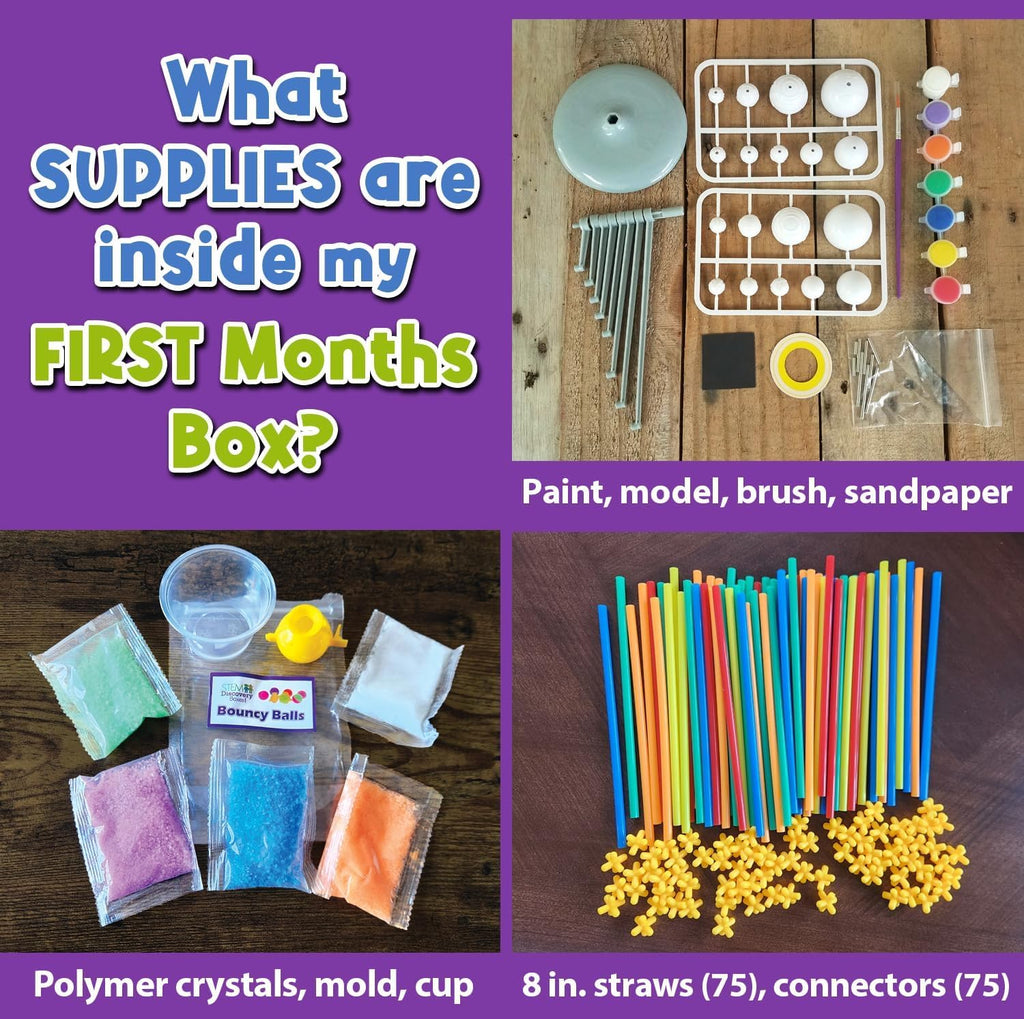 3-Month STEM Science Kit for Kids Ages 7–12 | 3 Hands-On Projects per Box | Educational Science & Engineering Activities | Ships Monthly