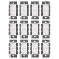Lutron Caseta Original Smart Light Switch (Lutron Smart Hub Required), for Home, LED Lights, and Fans, 6 Amp, Single-Pole/3-Way, Neutral Required, PD-6ANS-WH-12-Pack, White, 12 Pack