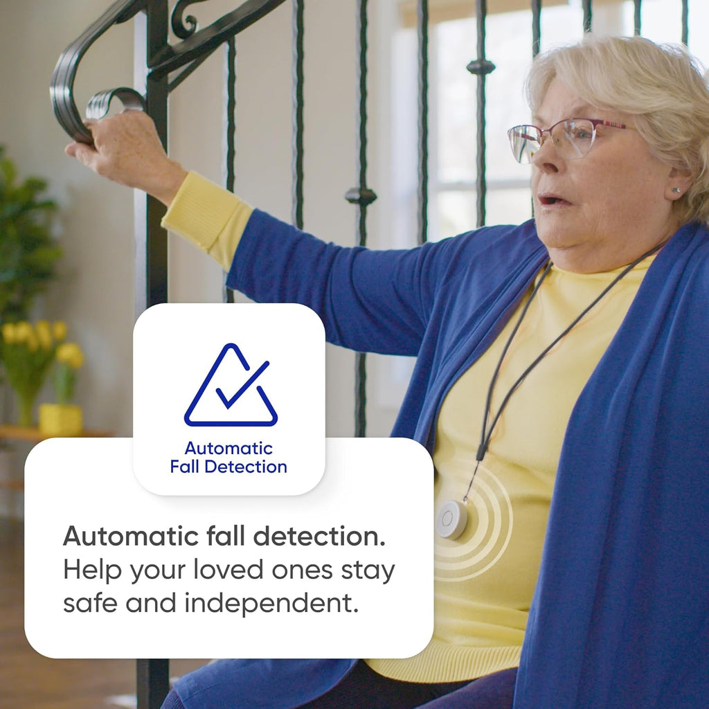 Tags - Fast, Easy Integration with Existing Smart Care Systems - Motion Detection, Emergency Panic Button, Wearable Fall Detection - Battery Operated - 2 Tags
