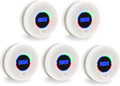 Kesy Upgraded Smoke and Carbon Monoxide Detector 10-Year Lifespan, Dual Sensor Smoke Alarm & Carbon Monoxide Detector (5 Pack)