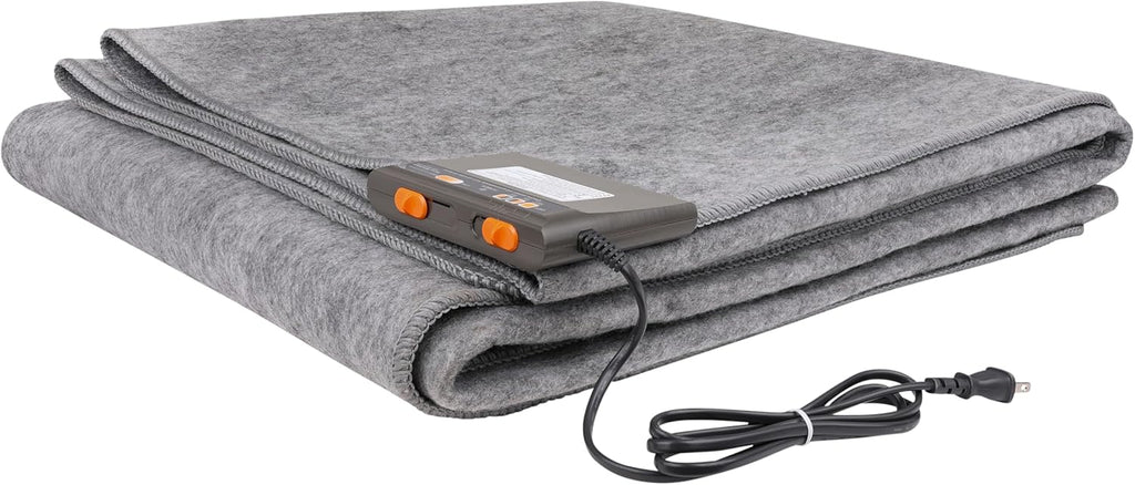 Hot Carpet Under Rug Instant Radiant Floor Heater Electric Mat Electric Carpet Electric Heated Area Rug Great for Yoga (720 watt 92" x 76.5 ") Made In Seattle Since 2012 A Unique Gift