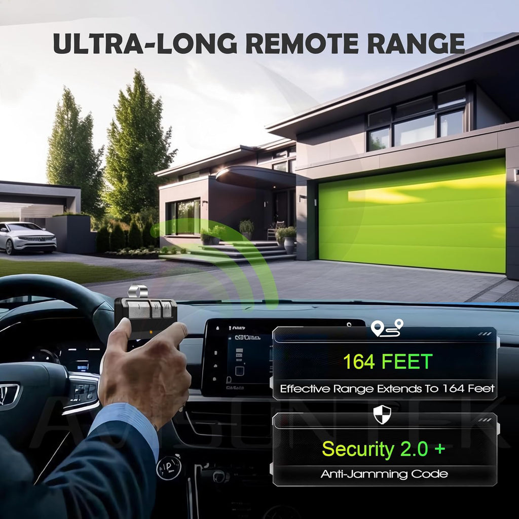 2 for 893LM Universal LiftMaster Chamberlain Craftsman Garage Door Opener Remote, Security+2.0 MyQ【3-Year-Warranty】