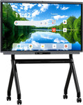 Shiarffe R9 Ultra Portable Smart Board 65" EDLA-Certified Digital Whiteboard, 4K Touchscreen Interactive Display Built-in AI Camera for Classroom Office Hybrid Work Home, Android OS