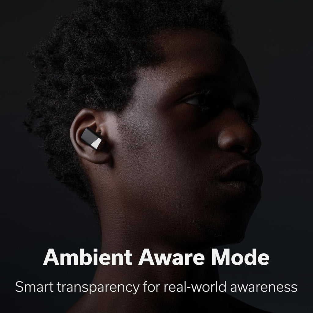 Status Pro X Wireless Earbuds, Triple Speaker Driver, Hi-Res Audio with LDAC, 52dB ANC, 6 Beamforming Mics with VoiceLoom AI for Clearest Calls