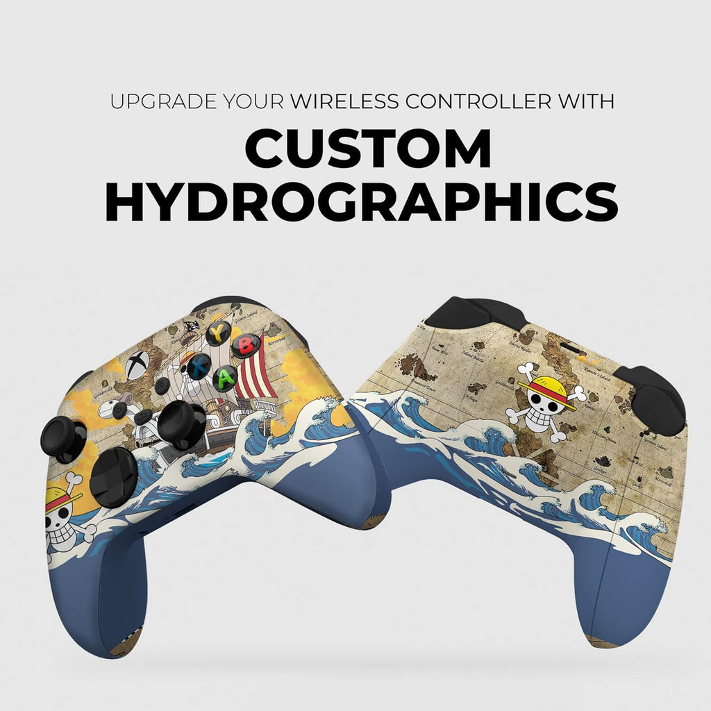 One Peice Custom X-box Controller Wireless compatible with X-box One/X-box Series X/S by DreamController | Proudly Customized in USA with Permanent HYDRO-DIP Printing(NOT JUST A SKIN) (MODDED)