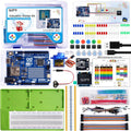 GeeekPi Starter Kit for Arduino UNO R4 WiFi, UNO R4 WiFi Board with Tutorial for Programming & 78PCS Components for Beginners & Engineers