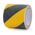 Anti Slip Safety Grip Tape 6 Inch x 60 Ft, Non Skid Tread for Stairs, Steps, Floors, Caution Dangerous Zones, Indoor and Outdoor Use (Yellow and Black)