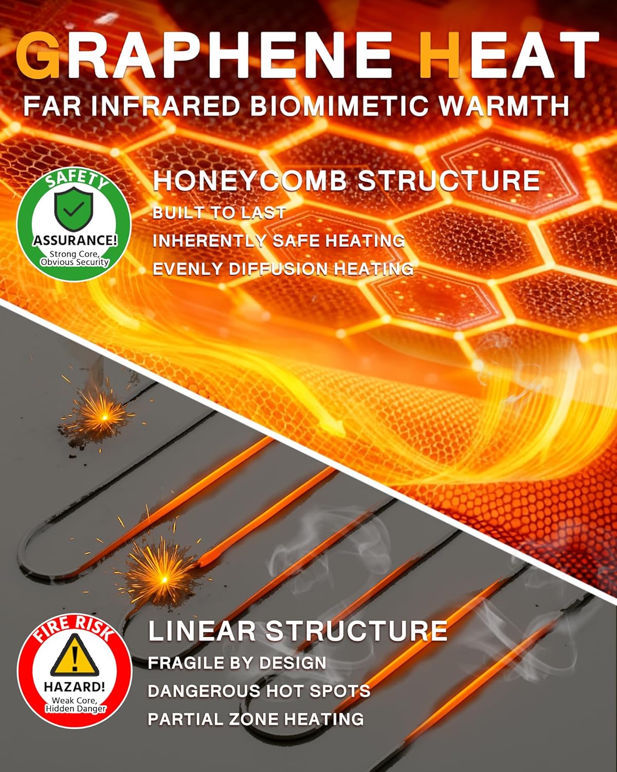 Graphene Women Heated Jacket 12V Fast Charge 18400mAh Large Capacity Warm