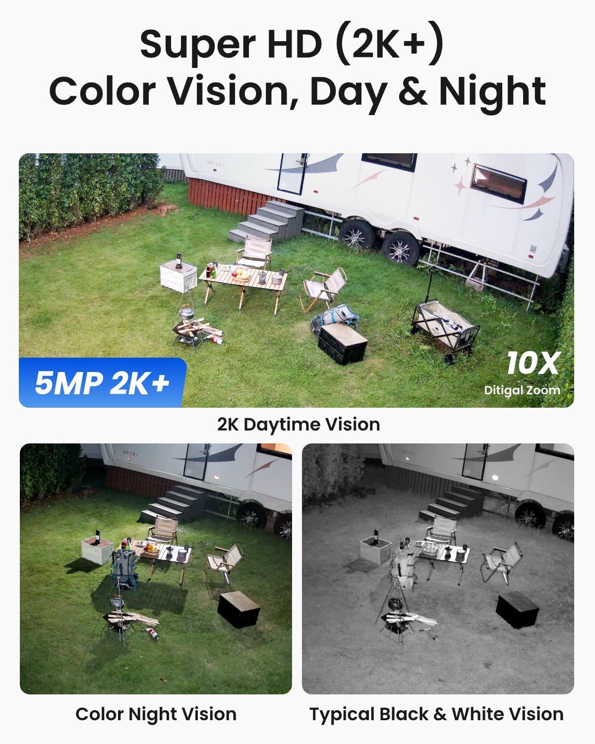 REOLINK 5MP 4G LTE Cellular Security Camera Outdoor, 360° Pan-Tilt, Sim+32GB SD Card Included, Wireless Solar Powered, Color Night Vision, Smart AI Detection, Go PT Plus+Solar Panel, Updated Version