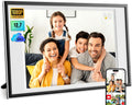 Frameo Digital Picture Frame 12.7'' 64GB Photo Frame, 1440 * 1080P IPS Touch Electronic Picture Frame, Auto-Rotate Tabletop&Wall Mounted,USB&SD Card, Sharing Photos/Videos via Free App from Anywhere