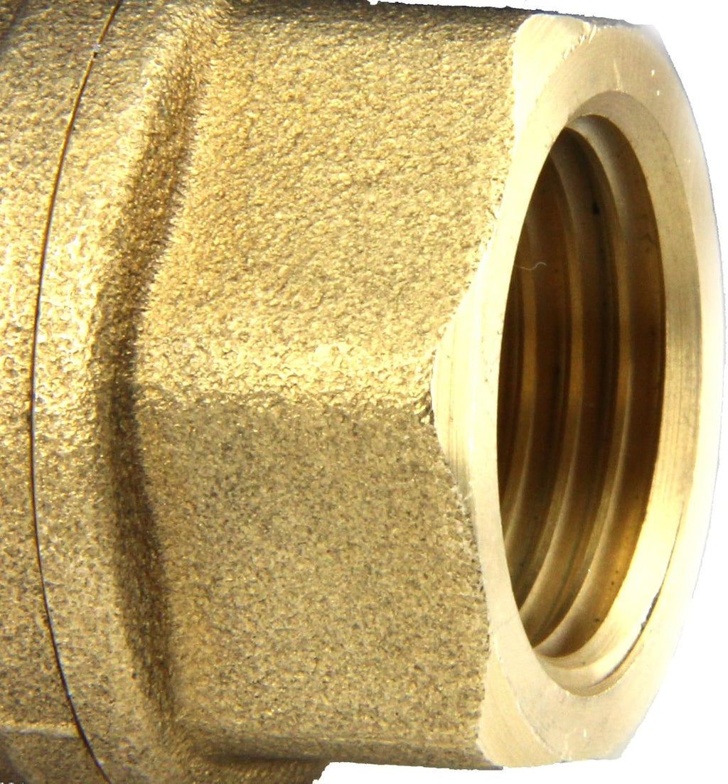 U.S. Solid Motorized Ball Valve- 1/2" Brass Ball Valve with Full Port, 9-24V AC/DC and 2 Wire Auto Return Setup