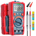 AstroAI Multimeter Tester, TRMS 4000 Counts Volt Meter Auto-Ranging Ohmmeter Digital 1.5v/9v/12v Battery Voltage Tester Measure Voltage Current Resistance Diodes Continuity Capacitance with NCV