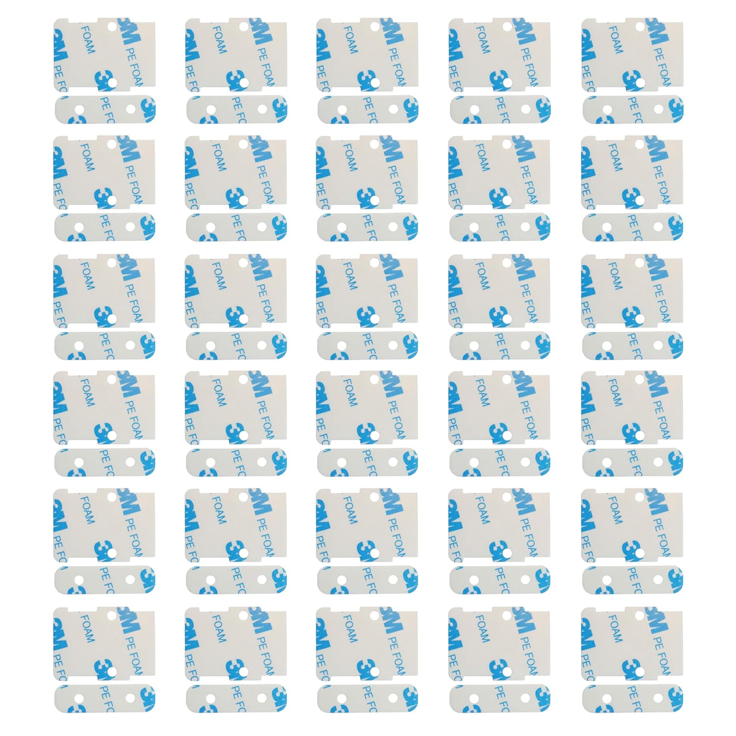Double-Sided Adhesive Replacement for SimpliSafe Entry Sensors – 60 Pre-Cut Tape (30 for Sensors, 30 for Magnets) – Durable & Dependable Bond for Secure, Long-Lasting Hold