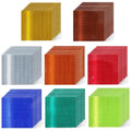 Non Fading Reflective Stickers 3 inch X 3 inch, Outdoor Waterproof High Visibility Warning Safety Adhesive Reflector Tape (80 Pcs)