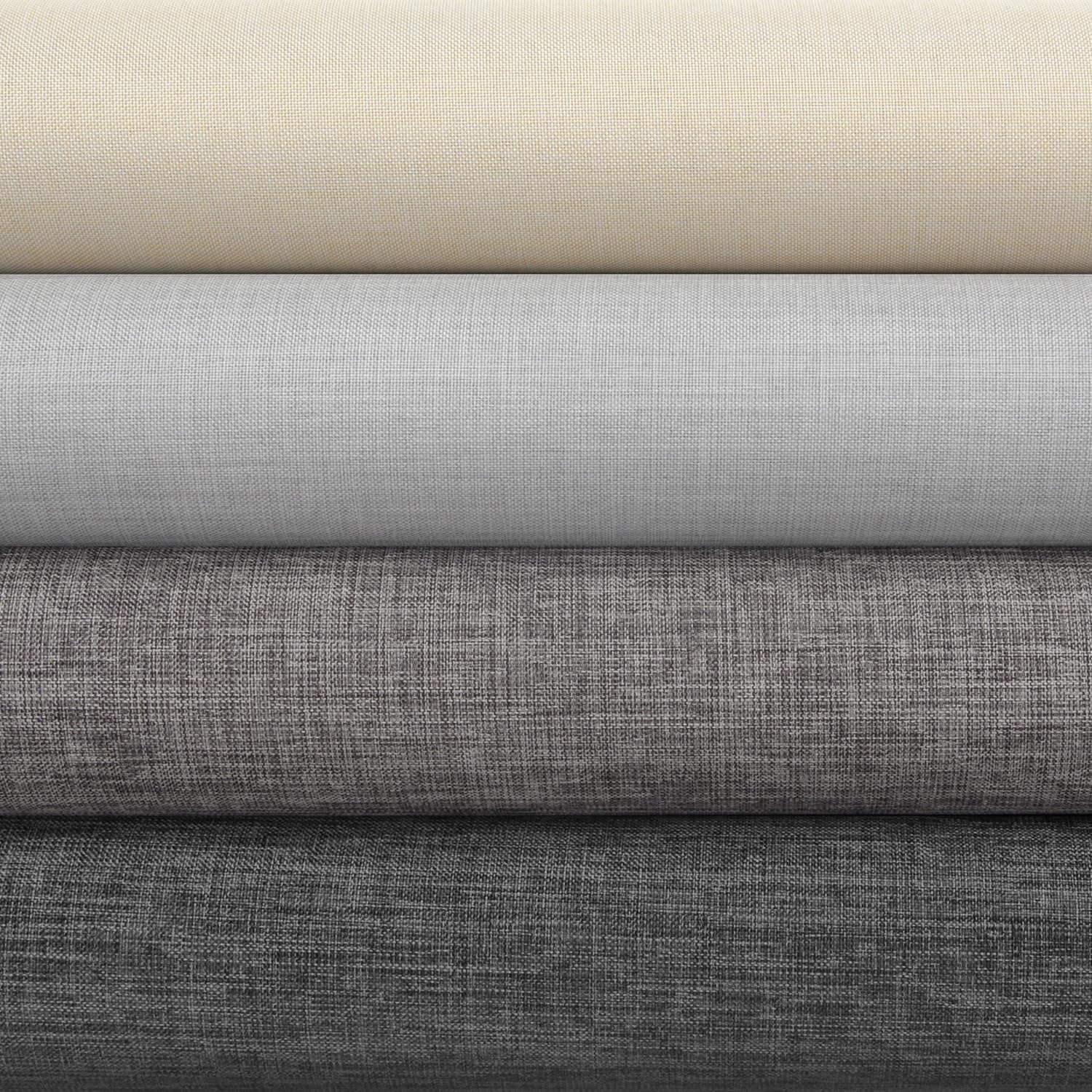 Kincmo Motorized Blinds with Remote,100% Blackout Motorized Roller Shades Work with Apple Homekit,Alexa,Google, Custom Electric Blinds with App,Voice Control (A Set Blackout Multicolor Fabric Samples)