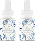 Pura & Tommy Bahama Home Scent Refill - Smart Home Air Diffuser - Up to 120-Hours of Luxury Fragrance per Refill - Spring & Summer Fragrance - 2 Pack, Beach House Linen