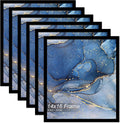 14x16 Picture Frame Set of 6, Black Frame for 14 x 16 Inch Picture Poster Photo, Light Weight and High Transparent 14 by 16 Frame for Wall - 6 Pack/Black/14 x16
